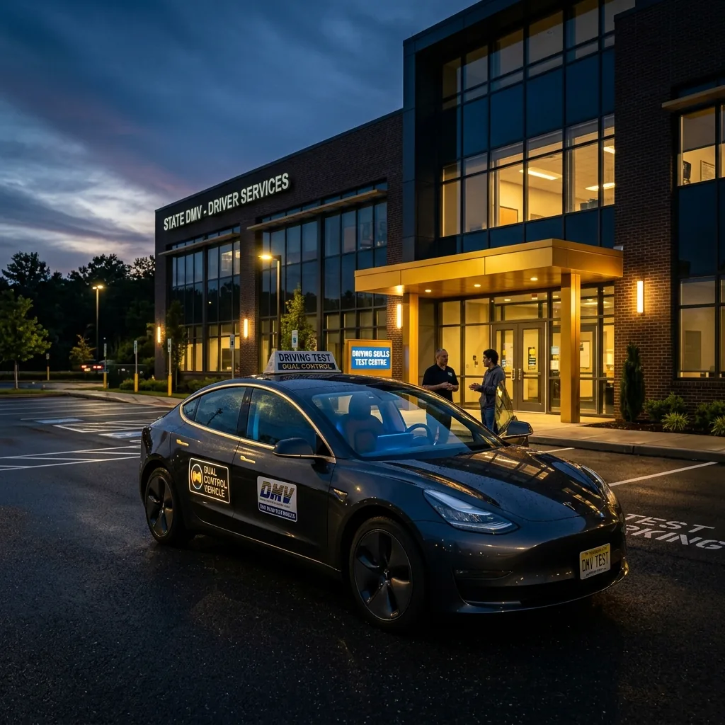 DMV Road Test Vehicle Rental Automation